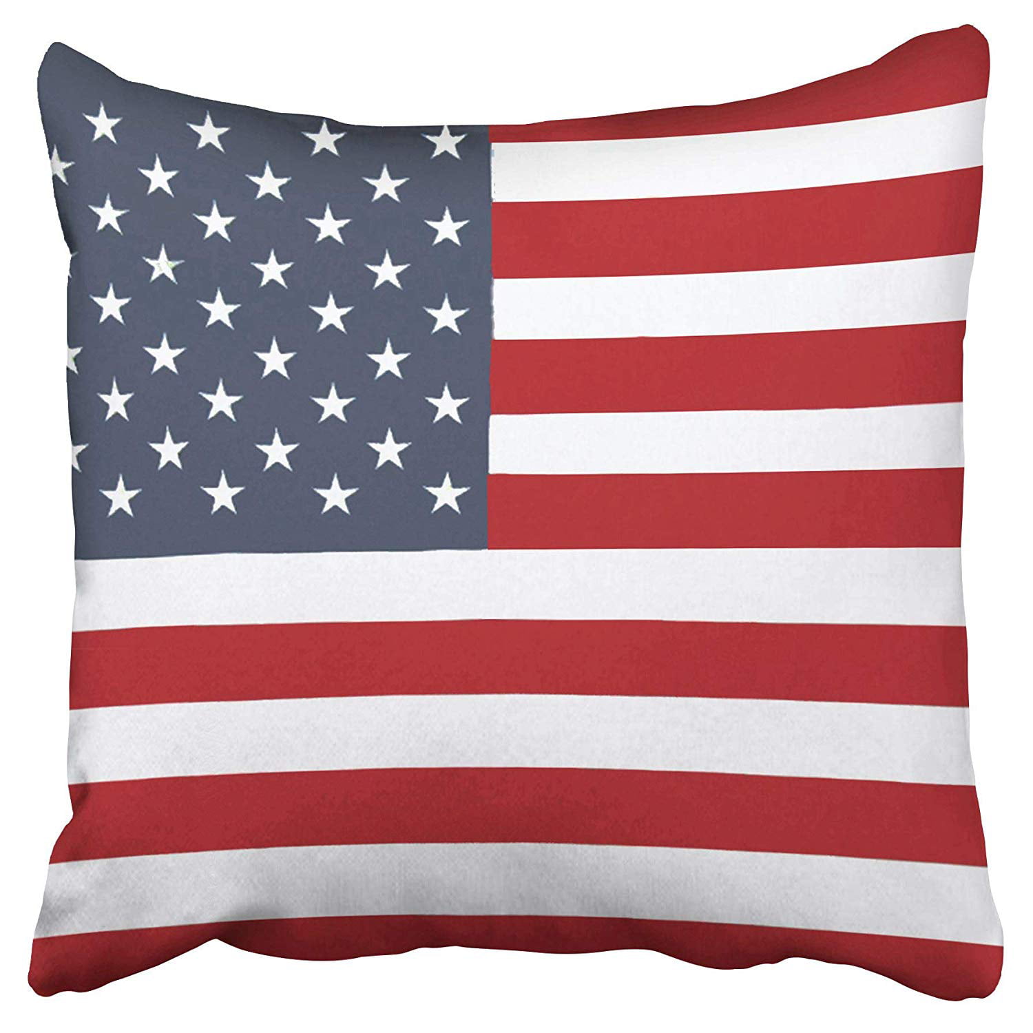 US Seller-American flag patriotic eagle cushion cover sofa pillow case
