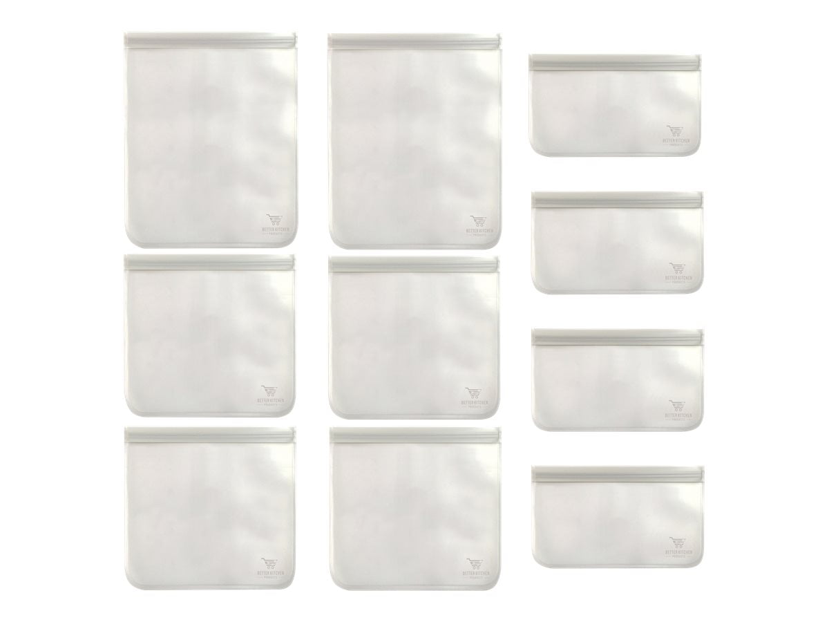 Better Kitchen Products - Food bag set - sealable - clear - Walmart.com ...