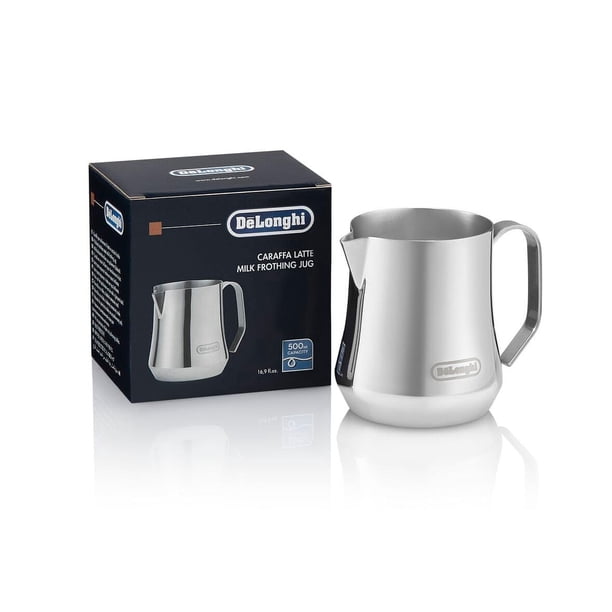 Jarra espumadora de leche De'Longhi DLSC069, acero inoxidable, 500 ml De'Longhi NA