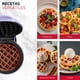 thumbnail image 4 of Holstein Housewares Miniwaffles personal/personalizable, revestimiento antiadherente, lavanda, gofres de 4 pulgadas en minutos, ideal para desayuno, almuerzo, almuerzo o aperitivos, 4 of 7