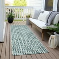 thumbnail image 6 of Addison Rugs Chantille Indoor/Outdoor Transitional Geometric Teal Washable Runner Rug, 2'3" x 7'6", 6 of 6
