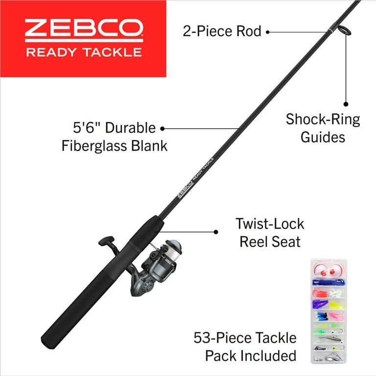 Zebco Ready Tackle 5'6