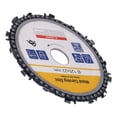 thumbnail image 2 of Angle Grinder Chain Disc,5in Circular Chain Saw Circular Chain Blade Plate Teeth Saw Wheel Extended Durability, 2 of 14
