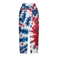 thumbnail image 4 of Taylonsss Women's Casual Loose Harlan Pants With Drawstring Lace Up Honeybee Festival Pockets Fashionable Printing Cropped Pants, 4 of 5