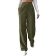 thumbnail image 3 of UJNDER Women's High Waist Corduroy Wide Leg Pants Straight Trousers Plus Size Casual Wear GN1 XXL, 3 of 8