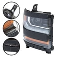 thumbnail image 3 of For 2016 2017 2018 Chevy Silverado 1500 HID/Xenon Headlight w/LED DRL Right Side, 3 of 14