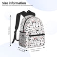 thumbnail image 2 of Easygdp Cute Cat Mochila Casual para Portátil, Mochila para Escuela, Viajes, Negocios, 2 of 6