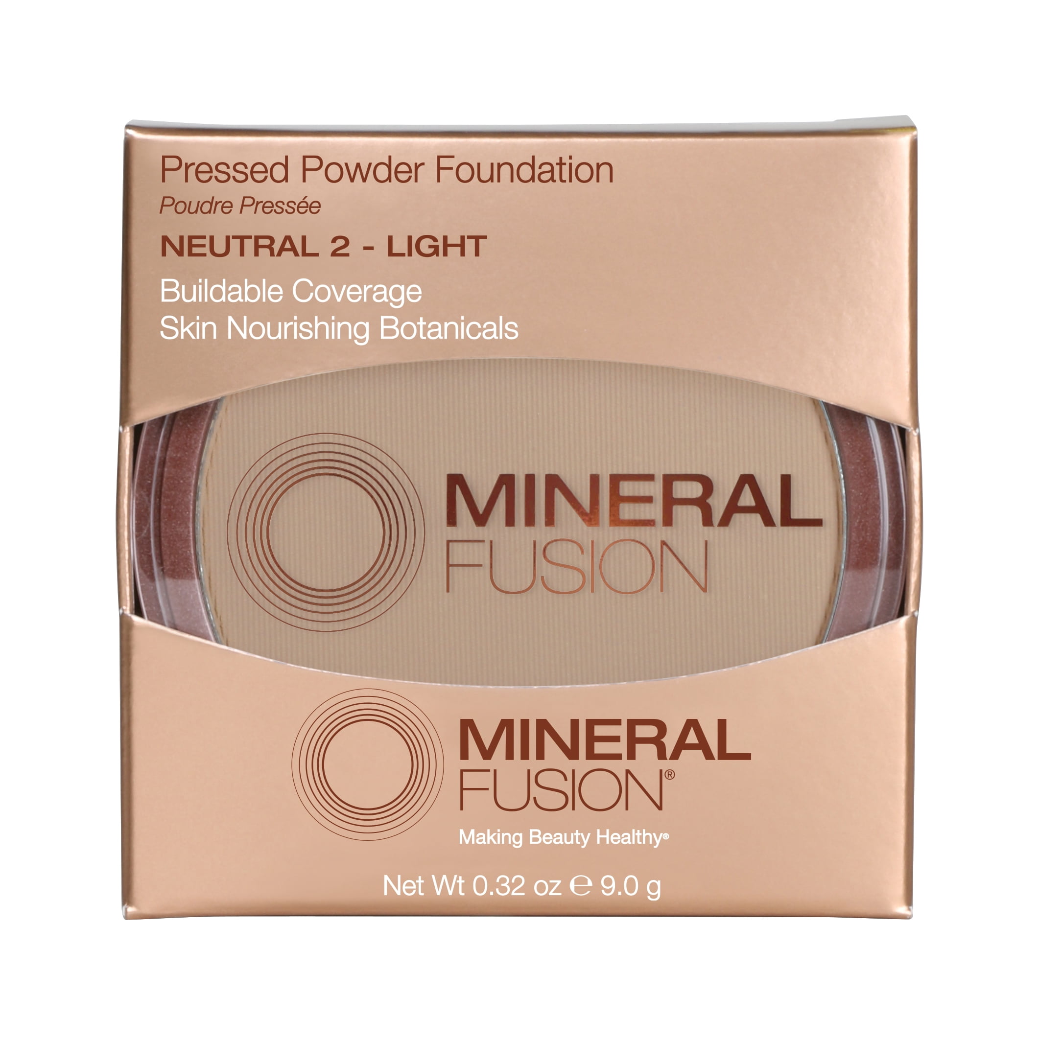 NNE grinding foundation neutral 14g ×2 Mineral Foundation - Pressed Powder | Mineral Fusion