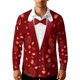 thumbnail image 2 of Ceisia Men Casual Fashion Print Round Neck Pullover Long Sleeve Sweatshirt Gift, 2 of 7