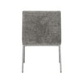 thumbnail image 6 of Meridian Furniture Reeves Grey Chenille Fabric Dining Chair (Set of 2), 6 of 9