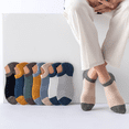 thumbnail image 1 of Calcetines finos a juego de colores para hombre, calcetines invisibles de boca baja de malla, calcetines antideslizantes de silicona, calcetines de algodón con desodorante de hilo de, 1 of 5