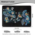 thumbnail image 7 of HUISEFOR Sea Turtle Flowers Car Trunk Mat for Women All Weather Trunk Protection Cargo Liner Non-Slip Easy Installation Fits for Most Cars SUV, 7 of 7