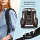 thumbnail image 4 of Mochila transparente PACKISM 17 de PVC resistente, negro transparente, 4 of 9