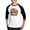 Black/White, variant on CafePress - Halloween Fun: Trick Or Treat Time - Cotton Baseball Jersey, 3/4 Raglan Sleeve Shirt