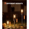 thumbnail image 3 of Luces solares para caminos NEWMESSI, paquete de 8 unidades, IP65, impermeables para exteriores, 3 of 6