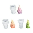 thumbnail image 4 of 3D Gnome Silicone Mold - 1/2/3 Pack Faceless Easter Gnome Silicone Candle Molds, Easter Gnomes Resin Molds for DIY Crafts, Gnome Gifts, Home Decor, Garden Statues, 4 of 11