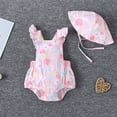 thumbnail image 5 of Otqutp Toddler Comfy Jumpsuit Baby Girls Clothes Lace Jumpsuit Ruffles Romper Sleeveless Romper Bodysuit Sunsuit Outfits Set, 5 of 6