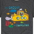 thumbnail image 3 of Pete The Cat - Its Groovy To Imagine - Toddler And Youth Short Sleeve Graphic T-Shirt, 3 of 6
