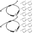 thumbnail image 1 of KAKOWELY 20 pulseras de cuerda trenzada con dijes de baloncesto, pulsera deportiva ajustable, recuerdo de fiesta de baloncesto, joyería unisex para entrenadores deportivos., 1 of 5