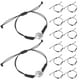 thumbnail image 1 of KAKOWELY 20 pulseras de cuerda trenzada con dijes de baloncesto, pulsera deportiva ajustable, recuerdo de fiesta de baloncesto, joyería unisex para entrenadores deportivos., 1 of 5