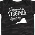 thumbnail image 4 of Inktastic Someone in Virginia Loves Me Boys or Girls Baby Bodysuit, 4 of 5