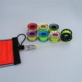 thumbnail image 4 of Double Swivels Alloy Diving Spool with Sport&Snorkelling red, 4 of 8