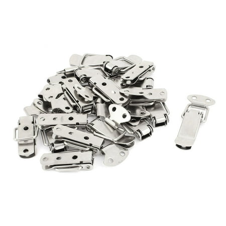 Unique Bargains 20pcs 56mm Long Spring Loaded Toggle Draw Latch Catch Set for Cases Boxes