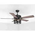 thumbnail image 6 of Spaco Ceiling Fans with Lights,52 Inch Plywood Blades Ceiling Fan With Light, Indoor/Outdoor Ceiling Fans with Lights and Remote for Bedroom Living Room Patio, Black, 6 of 8