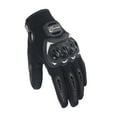 thumbnail image 2 of Riwcyla Motorcycle Gloves for Men Women Motorbike ,Slip Breathable Touchscreen Gloves with Knuckle Protection for Riding, Road Racing, Cycling, Black XL, 2 of 6