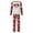 Red-Dad, variant on Odeerbi Christmas Pajamas for Family Plaid Holiday Long Sleeve Family Christmas Pajamas Matching Sets Mom Fashion Plaid Print Blouse Tops Pants Sleepwear Xmas Family Matching PJs Set Red