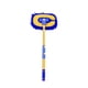 thumbnail image 2 of Mopa para lavado de coches con cerdas suaves | Mango telescópico de aluminio de 47 pulgadas | Herramienta de limpieza azul de chenilla para coches, camiones, ruedas | Cabezal de mopa multiusos que, 2 of 9