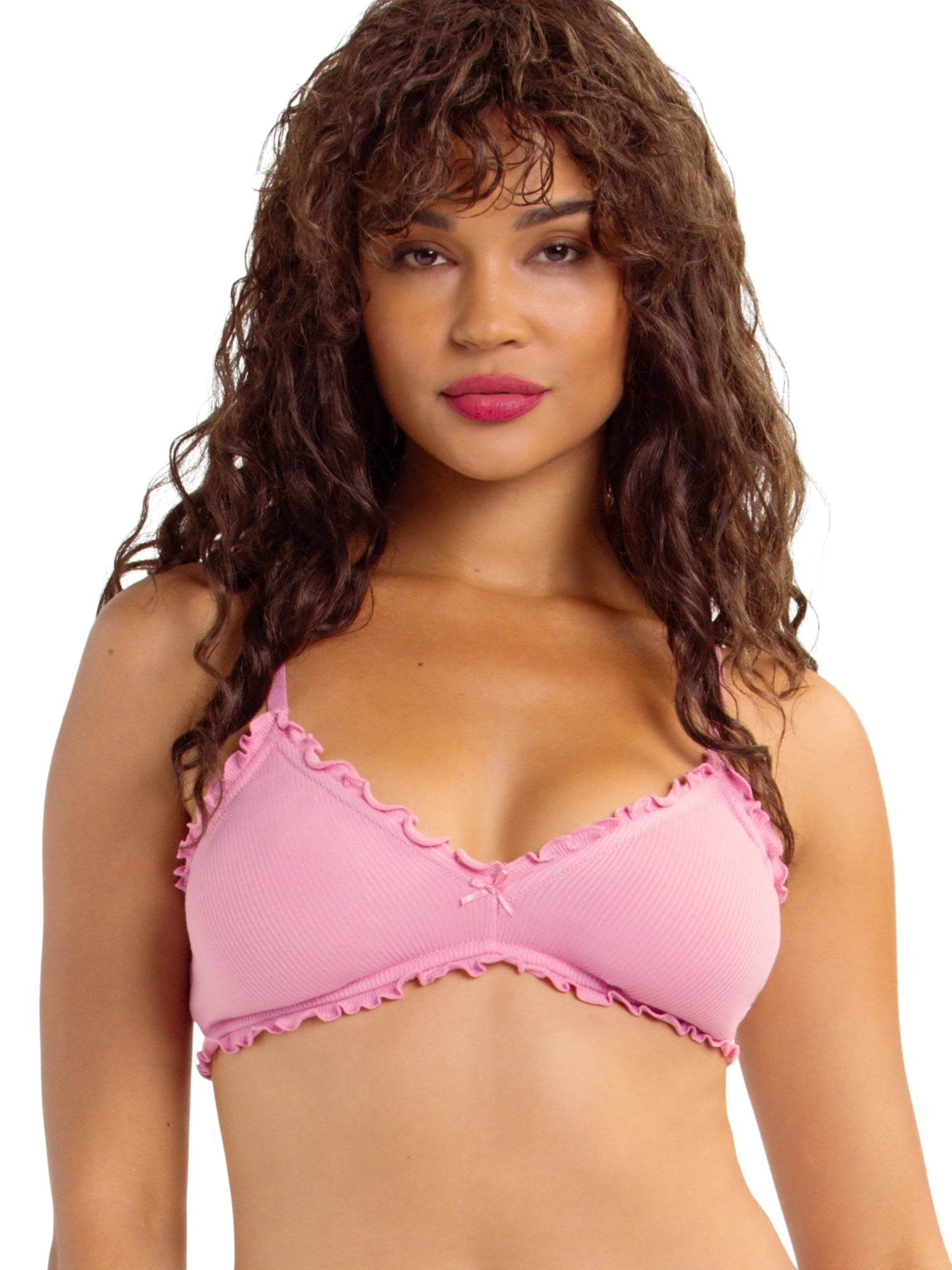 Jessica Simpson Women's Lace & Micro Demi Bra, Size 34B-40DD