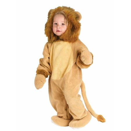 Fun World Infant Boys & Girls Lion Costume Plush Baby Cat Suit