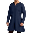 thumbnail image 2 of Qiyinn Men's Long Sleeve Button Down Shirt | Casual Fashion Collared Shirt for Daily Wear, Party, Costume, 2 of 7