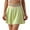 Yellow, variant on Women's A-Line Tennis Skirt Built-in Liner, Breathable Fabric, See-Through Design, Ideal for Sports and Casual Wear, Multiple Sizes (S XL)