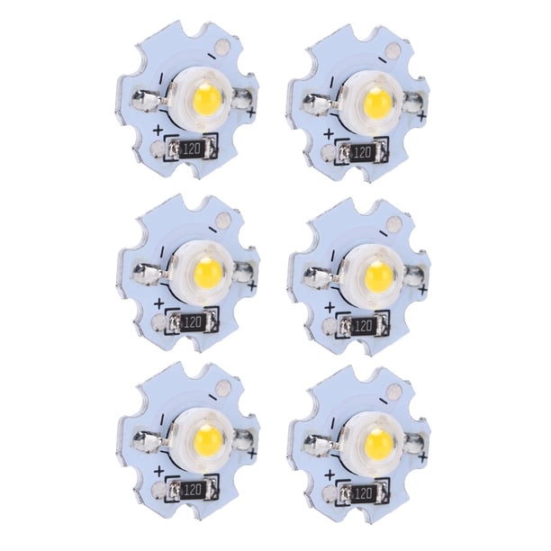 Lámpara LED de Alta Potencia de 5V, Fuente de Luz Con Cuentas, Chip, Accesorios de Iluminación Diy, 25 UDS., Placa de Aluminio, Linternas, Faros, Focos