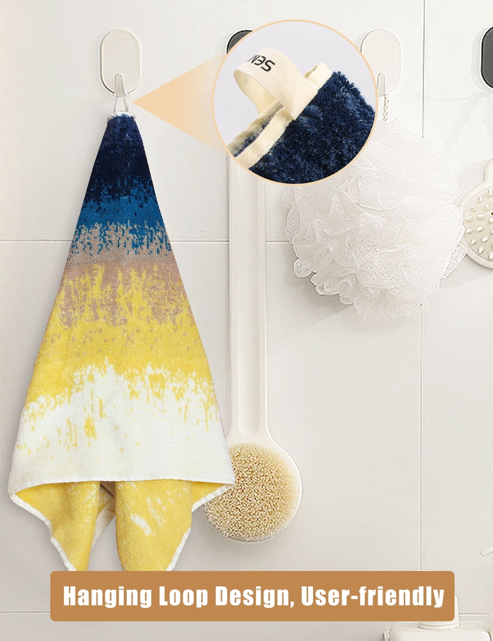 SEMAXE Luxury Cotton Bath Towel Set: 8-Piece (2 Bath Sheets 28x55" + 2 Hand Towels 16x28" + 4 Washcloths 13x13") | 550GSM, Ultra Plush | Spa, Hotel Grade for Family Bathroom Essentials, Beach