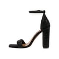 thumbnail image 3 of Ninety Union Lady Couture Dalia Rhinestone Block Heel Sandal, Black, 11, 3 of 5