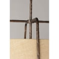 thumbnail image 4 of Maxim 10198BROI 9 in. Pitchfork 1 Light Oil Rubbed Bronze Single Pendant Ceiling Light, 4 of 5