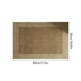 thumbnail image 3 of Dvumao Home Decor, Beige Striped Carpet Comfortable Living Room Carpet Refreshing Bedroom Carpet Home Balcony Carpet, Mom Gifts, 3 of 6