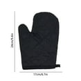 thumbnail image 3 of TZYUDK Black 1 Pack Microwave Antis-Scalding Heat-Resistants High-Temperature Non-Slipss Gloves Kitchen Oven Baking Special Kitchen Restaurant Affordable Useful Nylon,Spandex, 3 of 6
