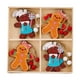 thumbnail image 1 of 12 adornos navideños de jengibre colgante de madera de dibujos animados para decoración Strade Fareast Limited, 1 of 8