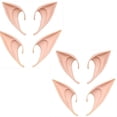 thumbnail image 2 of Orejas de elfo, Orejas de elfo Orejas de látex puntiagudas Orejas de elfo para fiesta de anime Vestir Disfraz de vampiro Mascarada Accesorios Adulto Cosplay Halloween Carnaval (2 tamaños 4 pares) Fason HFP-0310, 2 of 7