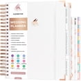 thumbnail image 1 of Clever Fox Wedding Planner &acirc; Notebook Organizer for Bride &acirc; Wedding Planning Binder Book with, 1 of 6