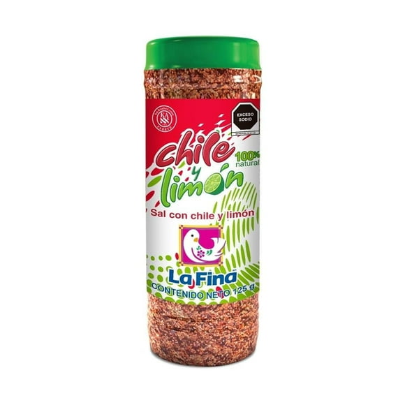 Sal La Fina con chile y limón 125 g
