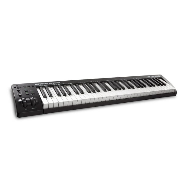 M-Audio Keystation 61 MK3 - Controlador MIDI USB con teclado de 61 teclas, controles asignables, rue