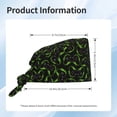 thumbnail image 6 of Kdxio Cool Gamepad Pattern Turban Hat for Women Men Comfortable Adjustable Cleaning Working Cap with Sweatband, 6 of 8