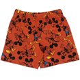 thumbnail image 3 of Disney Mickey Mouse Toddler Boys French Terry Graphic T-Shirt & Shorts Gray/Maroon 5T, 3 of 5