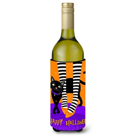 

Carolines Treasures VHA3038LITERK Halloween Witches Feet Wine Bottle Beverage Insulator Hugger Wine Bottle multicolor