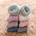 thumbnail image 3 of Baberdicy Socks for Women Fashion Home Women Girl Soft Bed Floor Socks Warm Winter Sleeping Socks Fuzzy Socks for Women One Size, 3 of 4